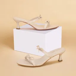 Forever Glam by Pantaloons PU Kitten Sandals-34