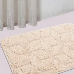Saral Home Beige Textured Anti Skid Bath Mats-image-38