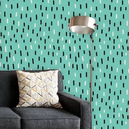 ArtzFolio Printed UV-Resistant Anti-Bacterial Stripes PatternPeel & Stick Wallpaper-image-54