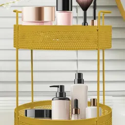2-Tier Metal Countertop Storaged Basket-78