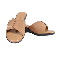 saanvishubh Women Beige Wedge Heels-picture-25