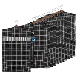 Kuber Industries Black Set of 6 Regular Multi-Utility Organisers-6