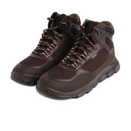 ERGON Men Colourblocked Leather Trekking Shoes-image-77