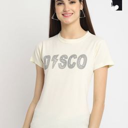 Dreambe Women Typography Printed T-shirt-picture-25