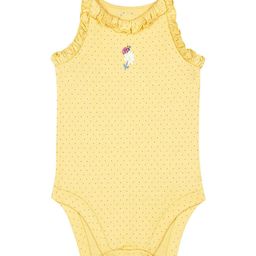 mothercare Infant Girls Printed Cotton Sleeveless Bodysuit-40