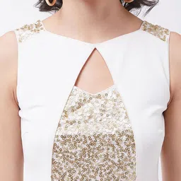 Miss Chase Basic Jumpsuit with Embellished image 4