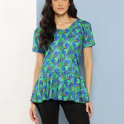 Muhuratam Women Green Nylon Swimwear-picture-35