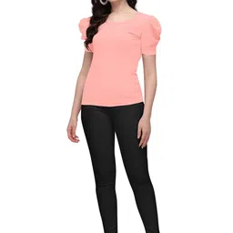MG FASHION Puff Sleeve Top-image-78