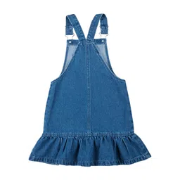Gini and Jony GirlsDemin Dungaree With T-Shirt image 2