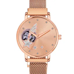 DOUBLERUN Women Dial & Bracelet Style Straps Analogue Multi Function Watch H05NMT-241-picture-1