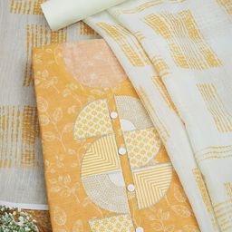 Soch Printed Linen Unstitched Dress Material-picture-9