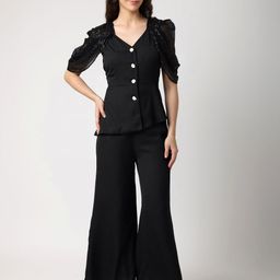 BLANC9 V-Neck Top & Trousers-picture-36