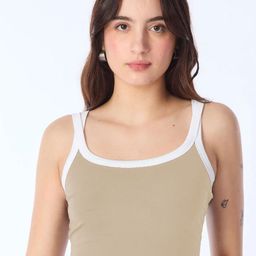 CLAFOUTIS Cotton Crepe Crop Top-image-70