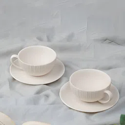 Vola Global LLP White Porcelain Core Set of Cups and Mugs-image-43