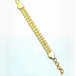 Dynamic Retail Global Men Gold-Plated Link Bracelet-image-13