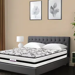 Amore Ortho Plus Pocket Spring HR Foam 8" Queen Mattress (75x60 Inch)-picture-1