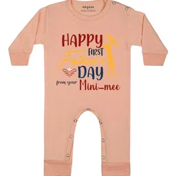 Arvesa Happy Father Days Printed Bodysuit-picture-49