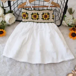 Woonie Girls Fit & Flare Dress-10