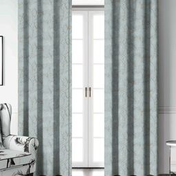 Aura Green & Gold 2 Pieces Abstract Printed Door Curtains-image-95