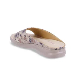 WALKWAY by Metro Printed Wedge Mules with Laser Cuts image 3