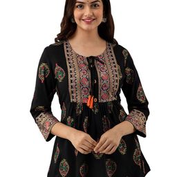 DMP FASHION Women Printed A-Line Top-image-81