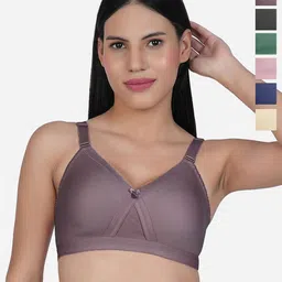 SHYAM SONS FLAIR Women Pack of 6 Seamless Full Coverage Bra-picture-29