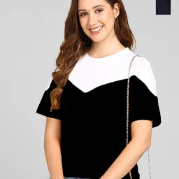 Adyavastram Women 2 Printed Pockets T-shirt-picture-45