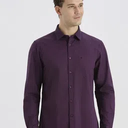 ROCKING SWAMY Men Textured Regular Fit Cotton Casual Shirt-image-62