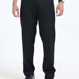 RIGS AND RAGS Men Checked Relaxed Regular Fit Mid-Rise Formal Trousers-image-77
