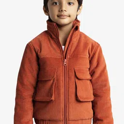 Ed-a-Mamma Boys Corduroy Outdoor Puffer Jacket-picture-17