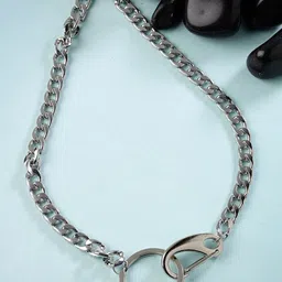 Scintillare By Sukkhi Rhodium-Plated Choker Necklace-14
