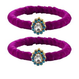 Vidhya Kangan Pink Brass Bangles-image-82