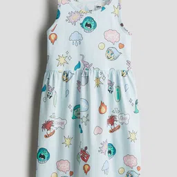 H&M Printed Cotton Dress-image-59
