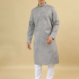 TATTVA Men Embroidered Regular Kurta with Pyjamas-27