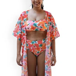 TFW Printed Swimwear Cover Up Set-picture-17