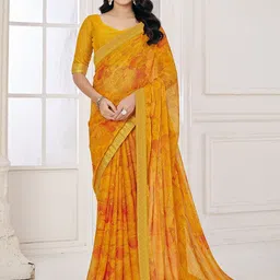 Pandadi Saree Women Geometric Printed Floral Sarees-26