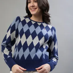 Iconic Women Printed Pullover-image-65
