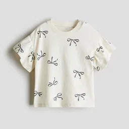 H&M Printed Cotton Top-image-30