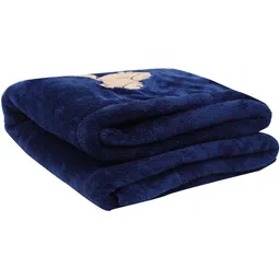 SIDLY PIDLY Navy Blue Cartoon Characters AC Room 210 GSM Blanket-picture-3