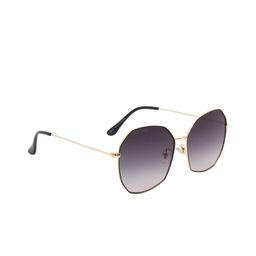 Gold Berg Grey Lens & Gold-Toned Square Sunglasses with UV Protected Lens GB-50897_GLD-GRY-19