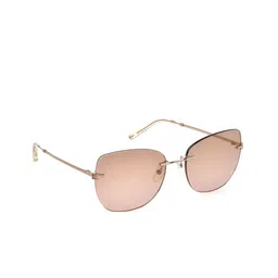 Escada Unisex Aviator Sunglasses with UV Protected Lens SESD34608FFGSG-35