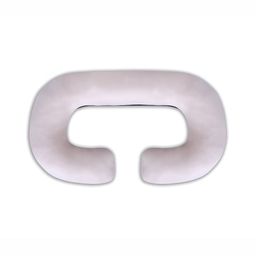 Dormyo Cream & Black Fibre Filled Breathable Maternity Pillow-picture-32