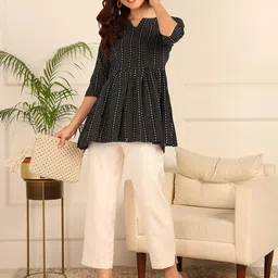 HIVA TRENDZ Striped Tunic-picture-13