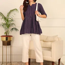 HIVA TRENDZ Striped Tunic-picture-22