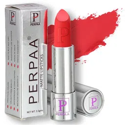 PERPAA Set of 2 Push Button Matte Lipstick 3.5g each - Matte Orange 193 & Rust Brown 301 image 3