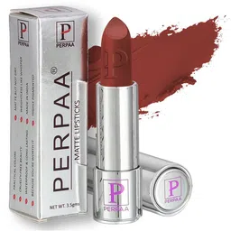 PERPAA Set of 2 Push Button Matte Lipstick 3.5g each - Matte Brown 167 & Matte Orange 193 image 3