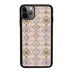macmerise Geometric Printed iPhone 11 Pro Max Bumper Phone Back Cover-picture-11