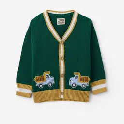 The Souled Store Boys Embroidered Cardigan-picture-40