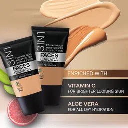 FACES CANADA Set Of 2 Stroke Your Way Strobe Cream & All Day Hydra Foundation image 2