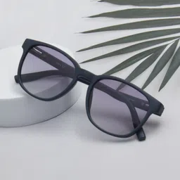 Ted Smith Unisex Grey Graded Wayfarer Sunglasses With Polarised Lens-40